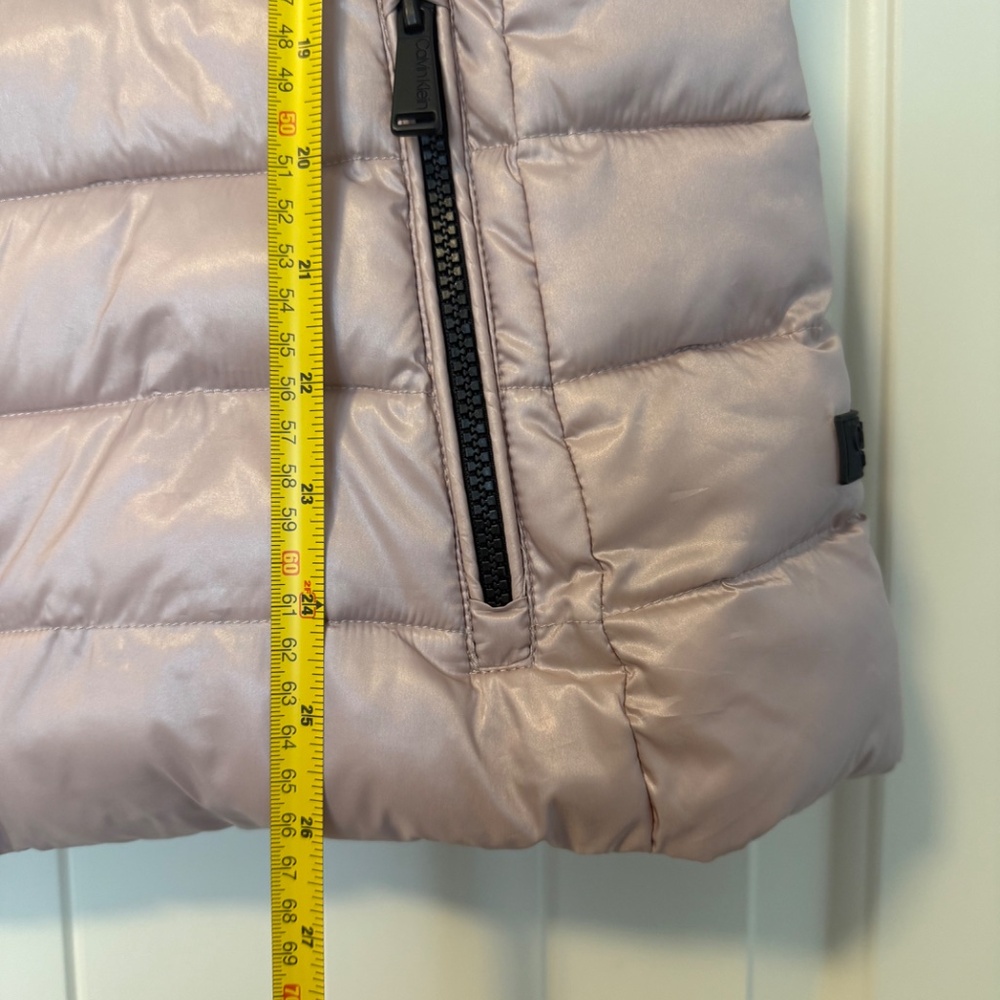 Calvin Klein Performance Women’s Pink Sleeveless Puffer Vest‎ Size L - Picture 7 of 10